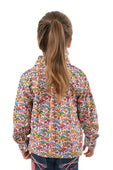 GIRLS AUSTIN 1/2 PLACKET SHIRT HARD SLOG