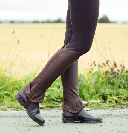 HZ Spirit Leather Half Chaps