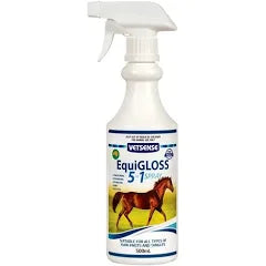VETSENSE EQUIGLOSS 5 IN 1 SPRAY