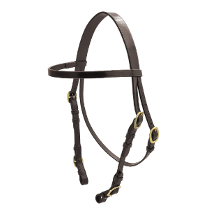 Track Wise Ring Head Race Bridle - BLK
