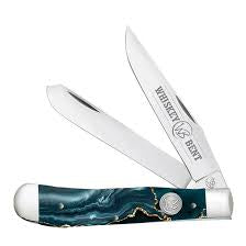 Whiskey Bent Trapper Pocket Knife - Gold Rush