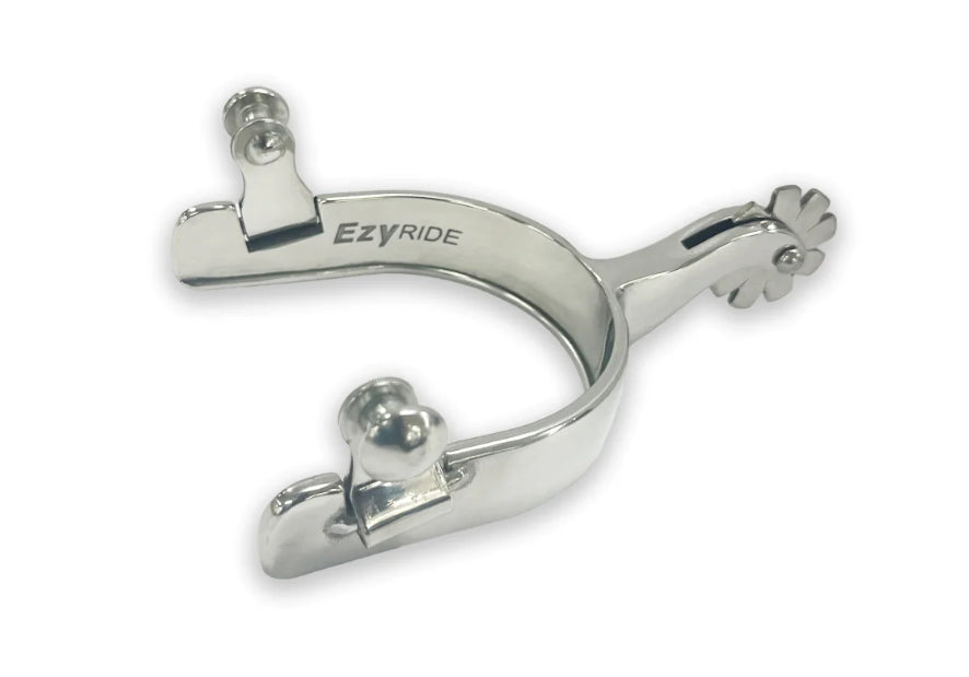EZY RIDE STOCKMANS SPUR 1-3/4" SHANK 9PT ROWELS