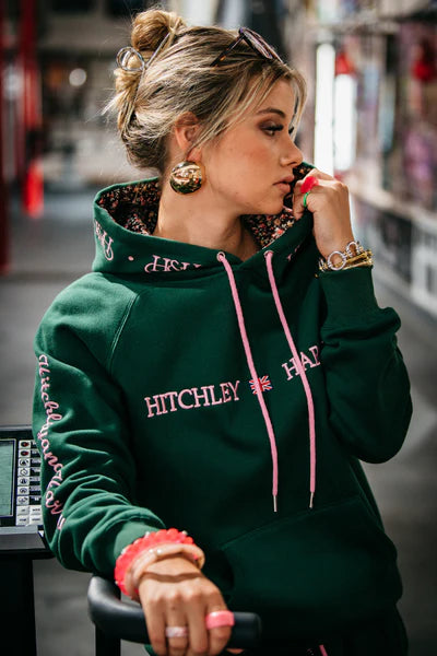 H & H HOODIE- HUNTER GREEN