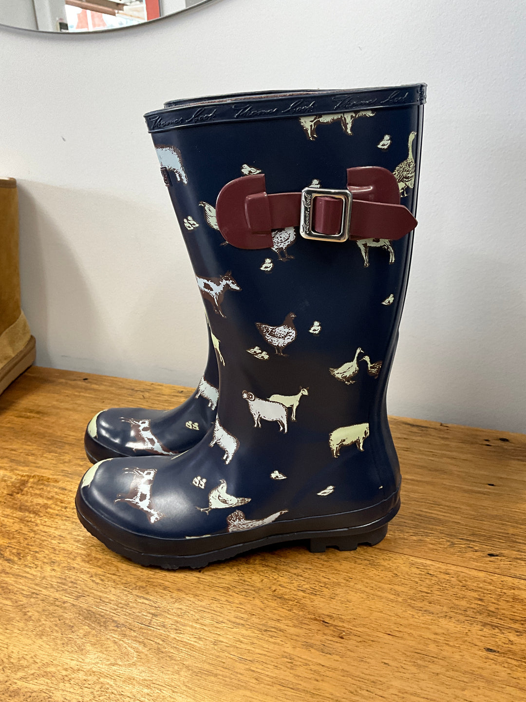 DELORAINE GUMBOOT FARM SIZE 8