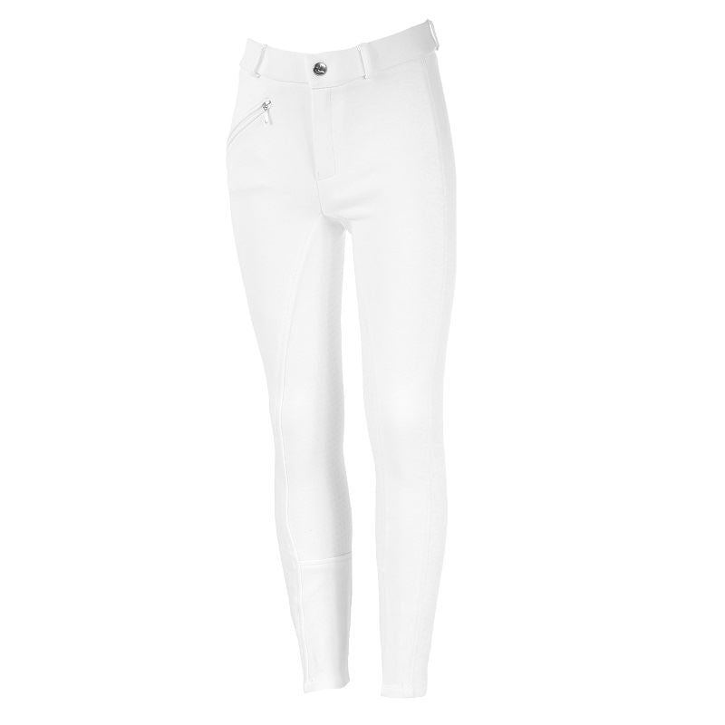 HZ JNR ACTIVE FULL SEAT BREECH WHITE
