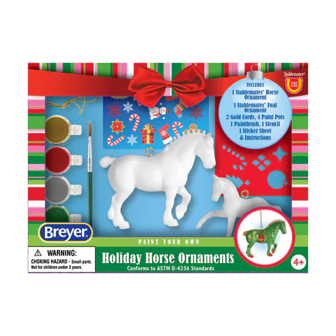 BREYER ACTIVITYPAINT YOUR OWN HORSE ORNAMENT CRAFT KIT