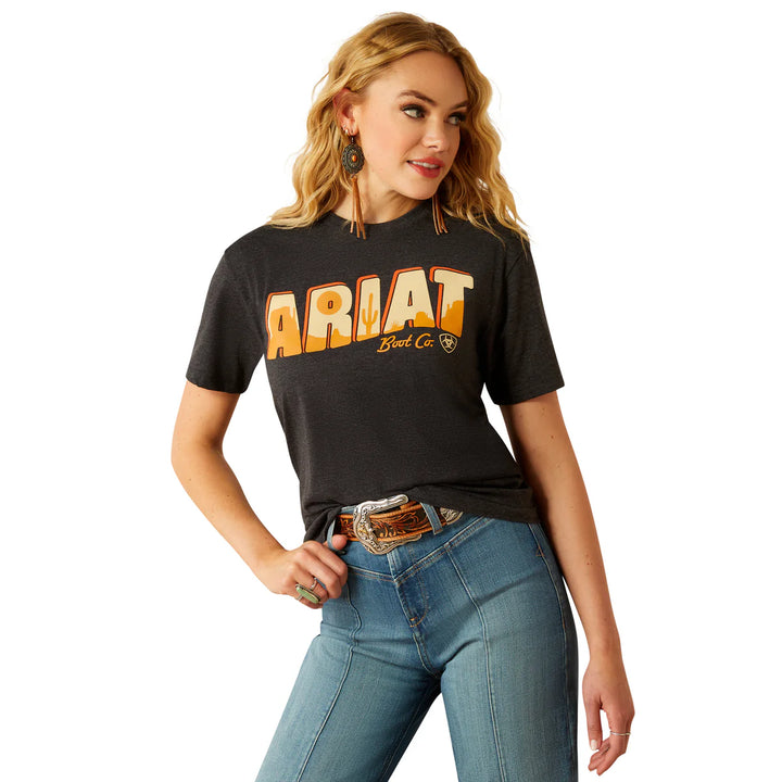 ARIAT WMNS POSTCARD TEE