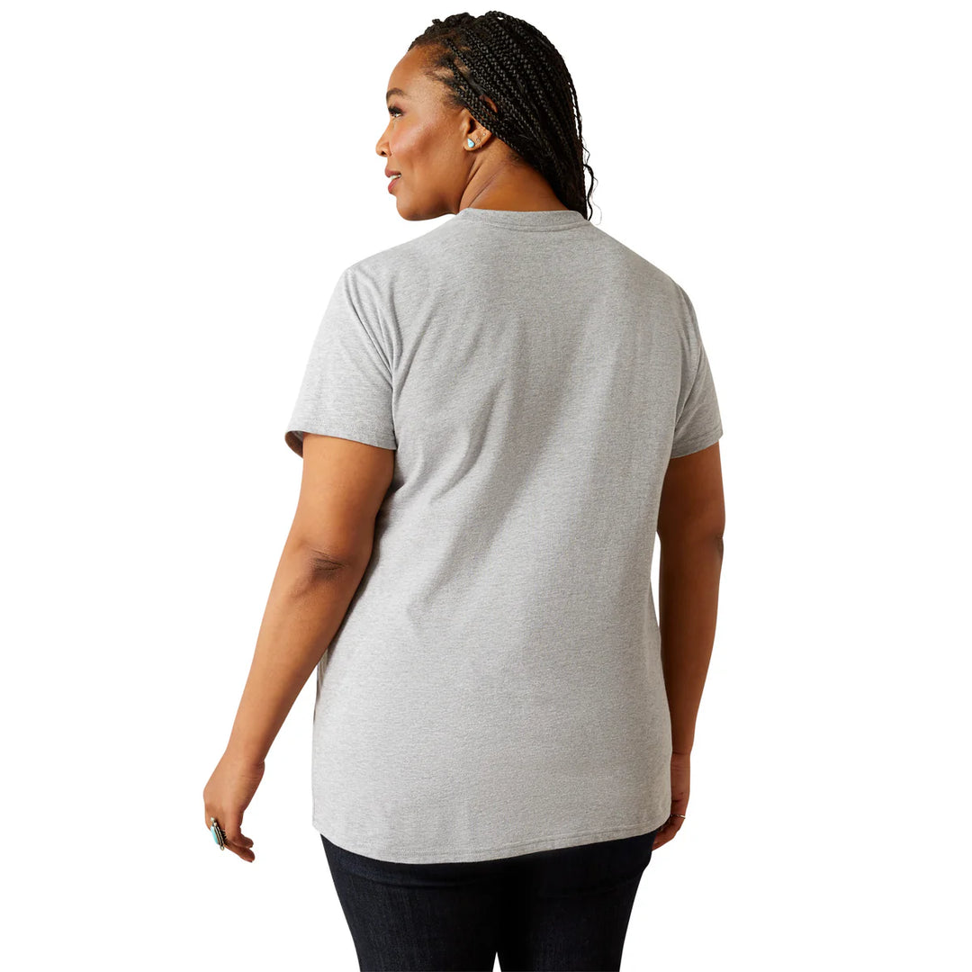 ARIAT WMNS OLD SCHOOL SCRIPT TEE