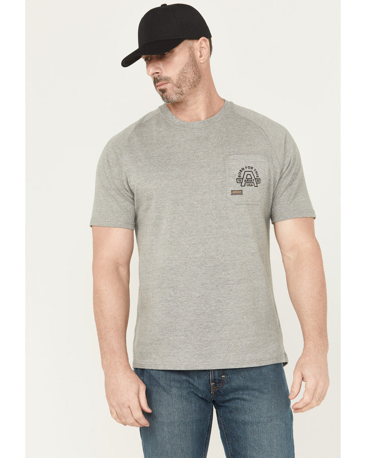 ARIAT MENS REBAR COTTON STRONG HARDHEAD TEE