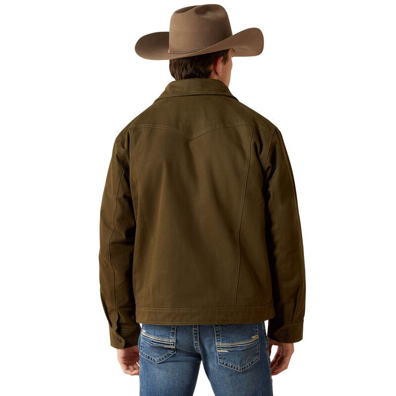 ARIAT MENS CANVAS RANCHER JACKET