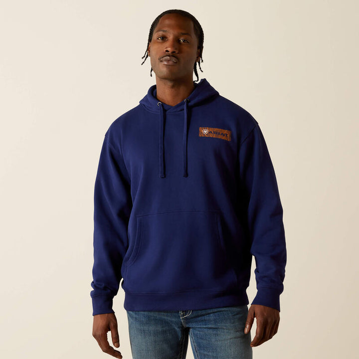 ARIAT MENS WOODSHOP STACK HOODIE