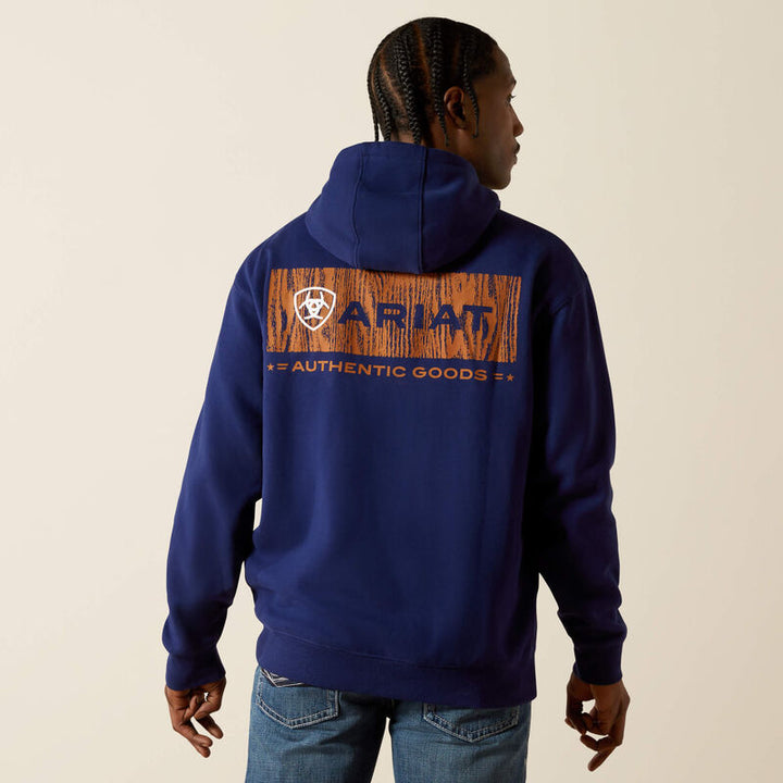 ARIAT MENS WOODSHOP STACK HOODIE