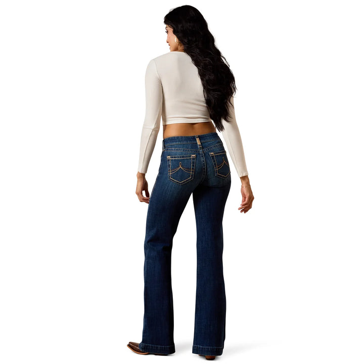 ARIAT WMNS PERFECT RISE KAHLANI BERRYESSA TROUSER JEANS