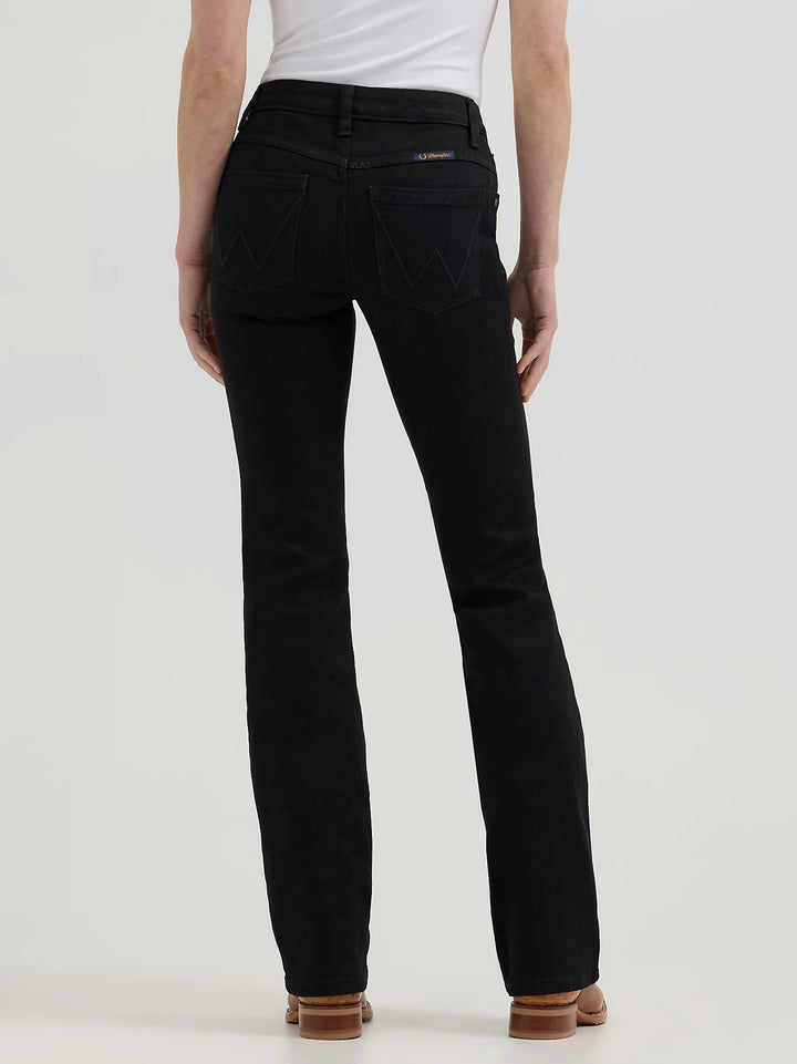 WRANGLER WMNS  WILLOW BLACK JEAN