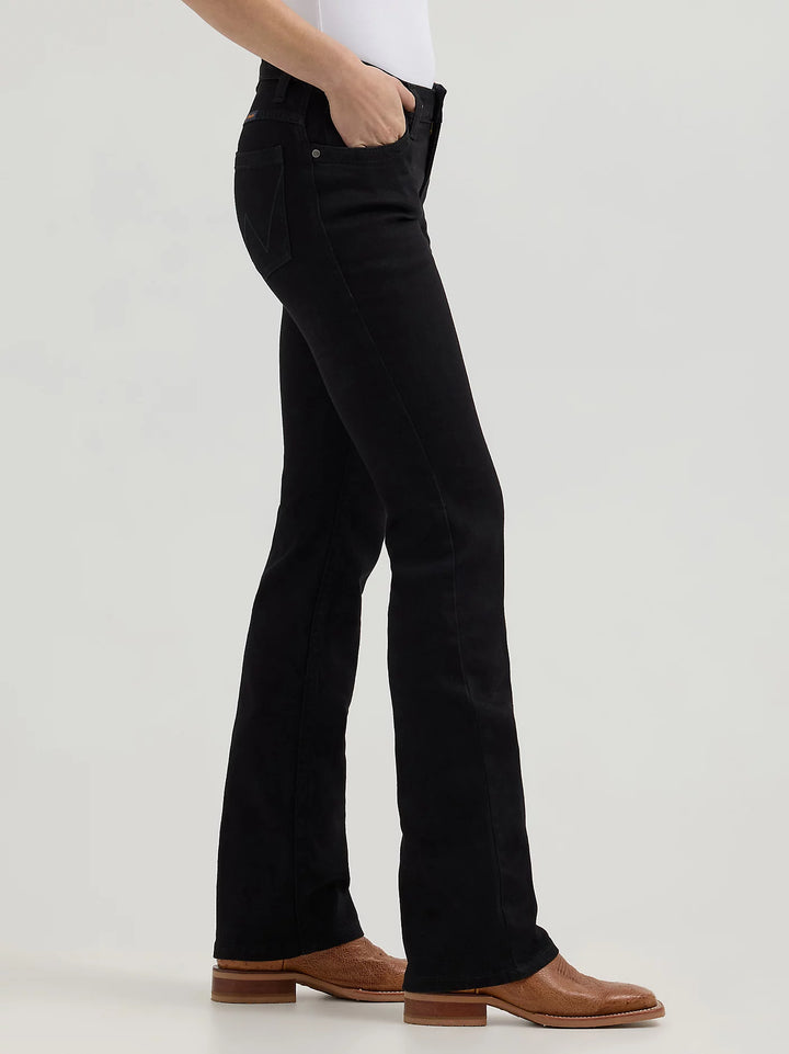 WRANGLER WMNS  WILLOW BLACK JEAN