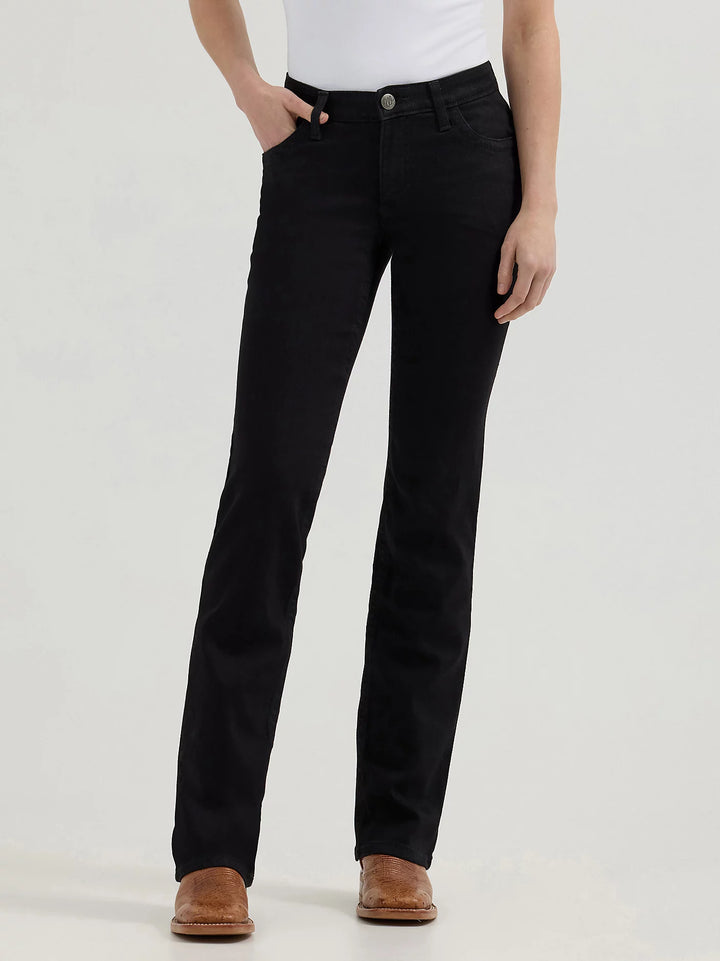 WRANGLER WMNS  WILLOW BLACK JEAN
