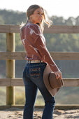 PURE WESTERN WMNS VEOLA KNITTED PULLOVER