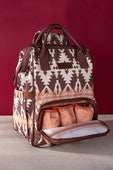 WRANGLER SOUTHWESTERN BACKPACK BABY BAG