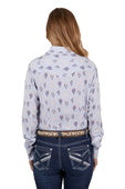 WMNS MAVIS PURE WESTERN LS SHIRT