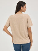 WOMANS WRANGLER COMET WASH TEE