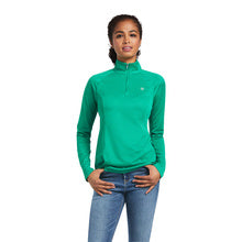 Ariat Wmns Sunstopper 2.0 1/4 zip - Pool Table, Large