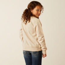 ARIAT GIRLS ORIGINAL SWEATSHIRT OATMEAL HATHER