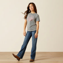 ARIAT GIRLS HEELS DOWN TEE