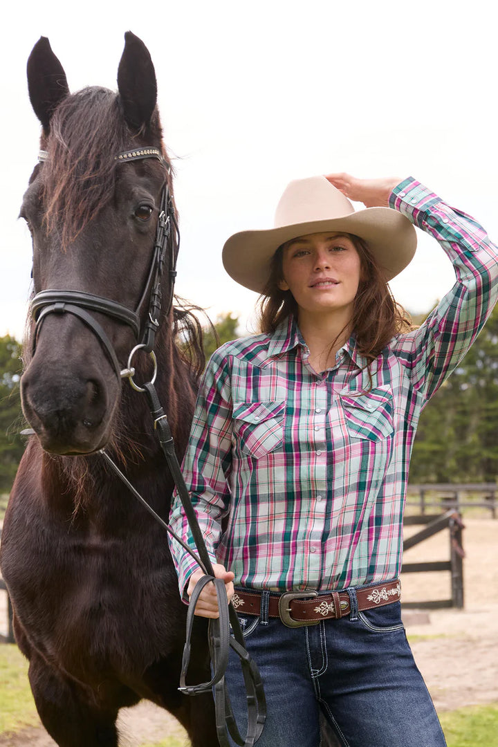 PURE WESTERN WMNS NICOLA SHIRT