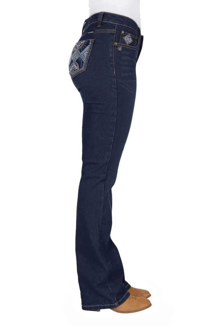 PW WMNS ANA BOOT CUT JEAN 34" LEG