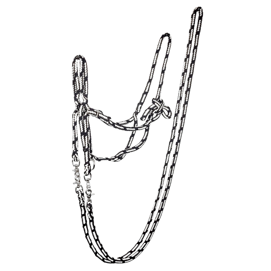 ZILCO ROPE HALTER AND REINS