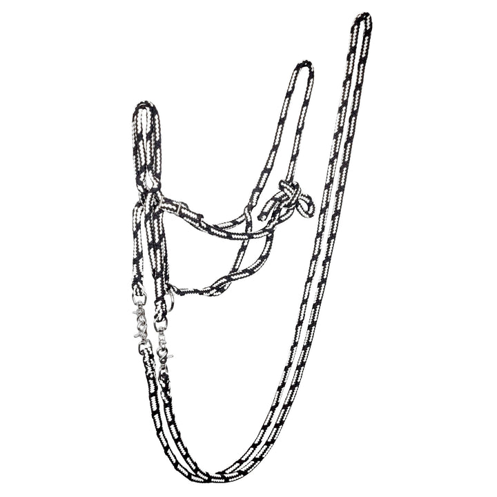 ZILCO ROPE HALTER AND REINS