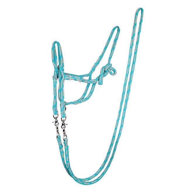 ZILCO ROPE HALTER AND REINS