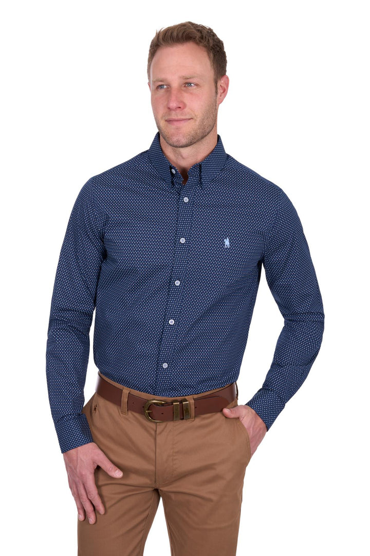 TC MENS DAVID TAILORED LONG SHEEVE SHIRT