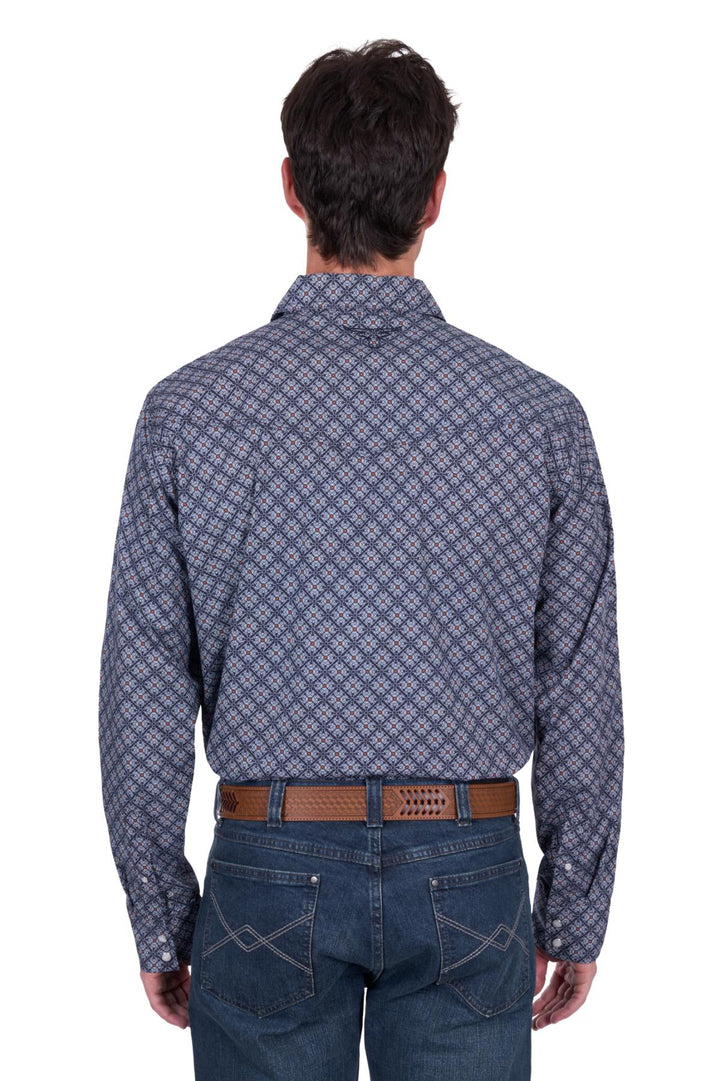 PURE WESTERN MENS DOUGLAS LONG SLEEVE SHIRT