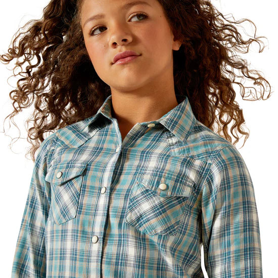 ARIAT GIRLS DARLA SNAP SHIRT