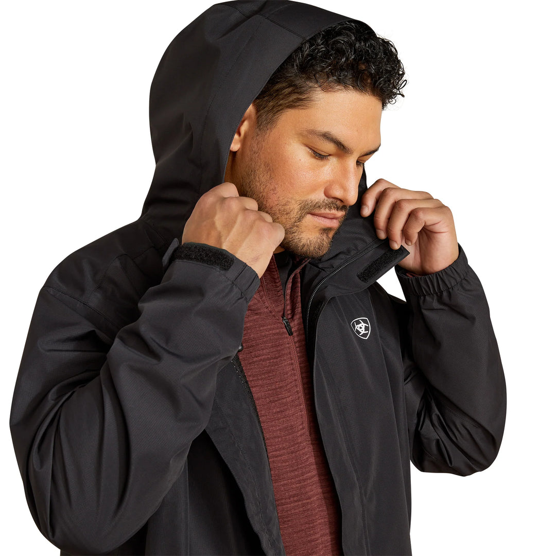 ARIAT MNS REBAR STORMSHELLH20 JACKET BLACK