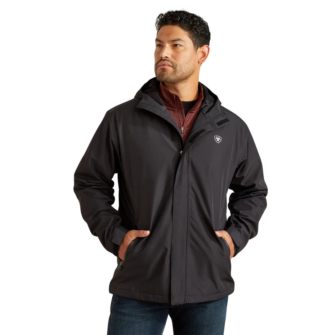 ARIAT MNS REBAR STORMSHELLH20 JACKET BLACK