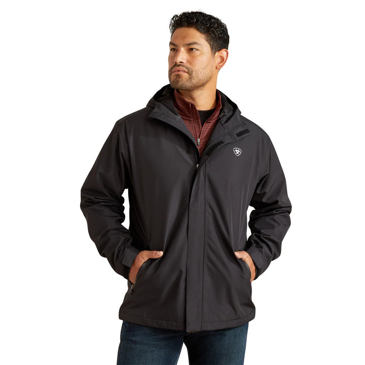 ARIAT MNS REBAR STORMSHELLH20 JACKET BLACK