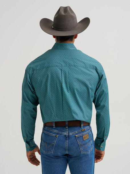 WRANGLER MENS GEORGE STRAIT LONG SLEEVE SHIRT
