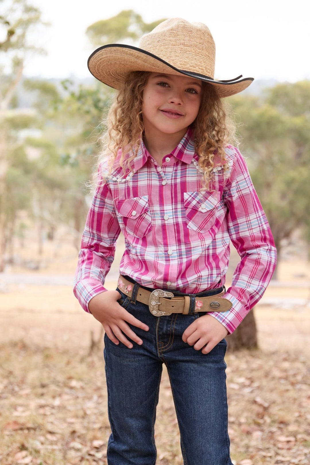 PW GIRLS LENI LONG SLEEVE SHIRT