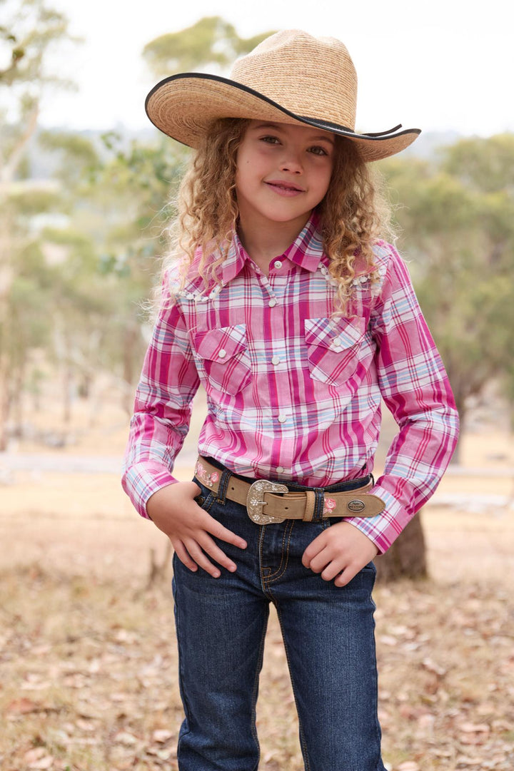 PW GIRLS LENI LONG SLEEVE SHIRT