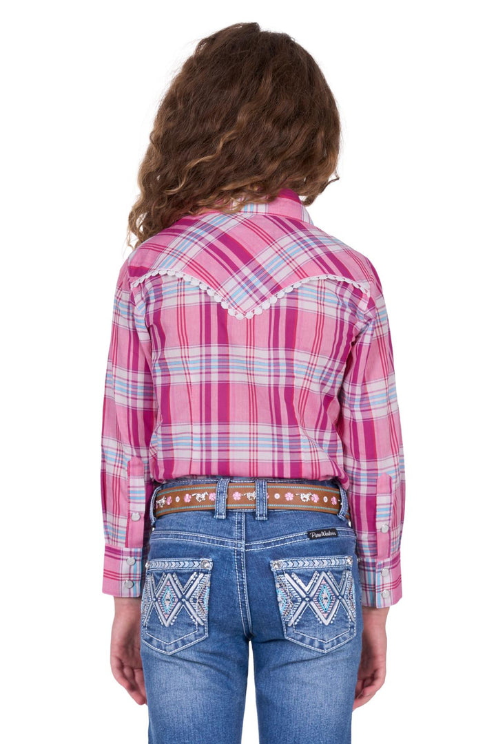 PW GIRLS LENI LONG SLEEVE SHIRT