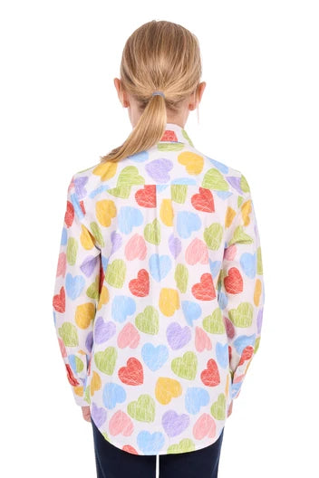 HARD SLOG KIDS POLLY 1/2 PLKT SHIRT