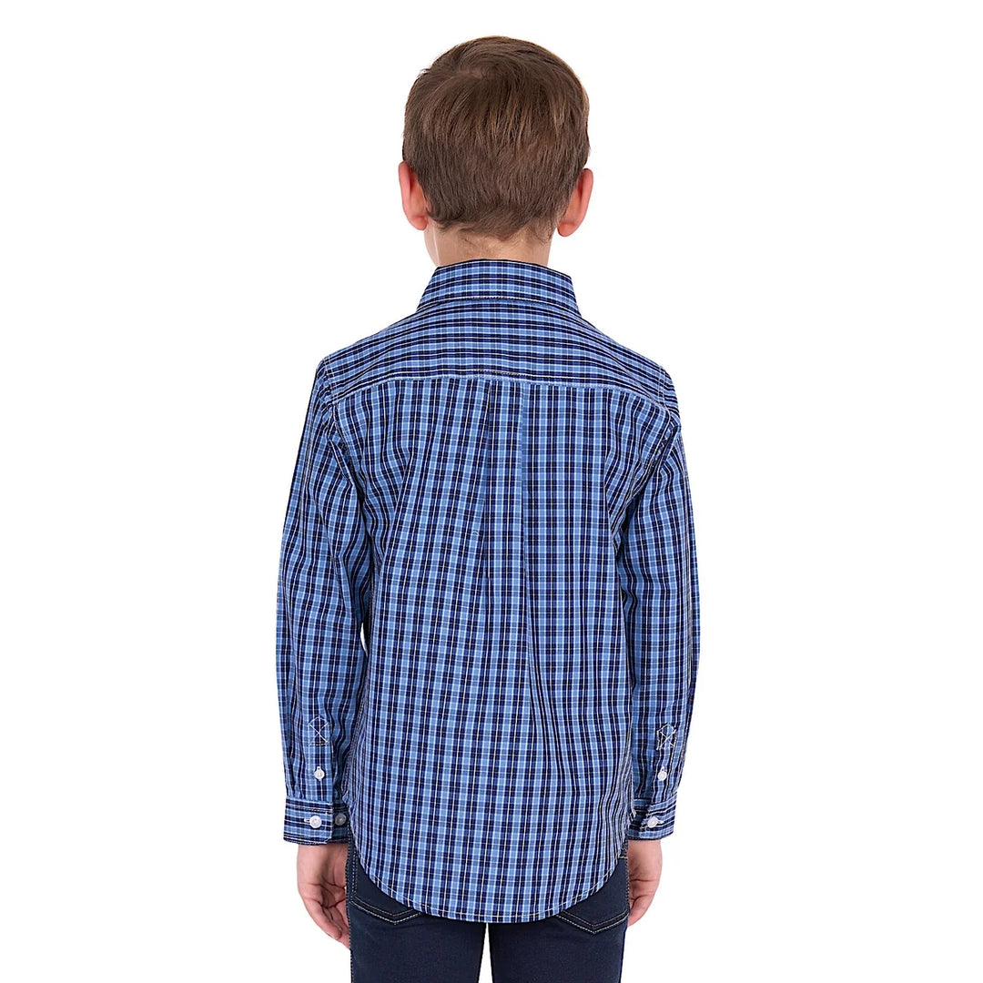 HARD SLOG KIDS WYATT 1/2 PLKT SHIRT