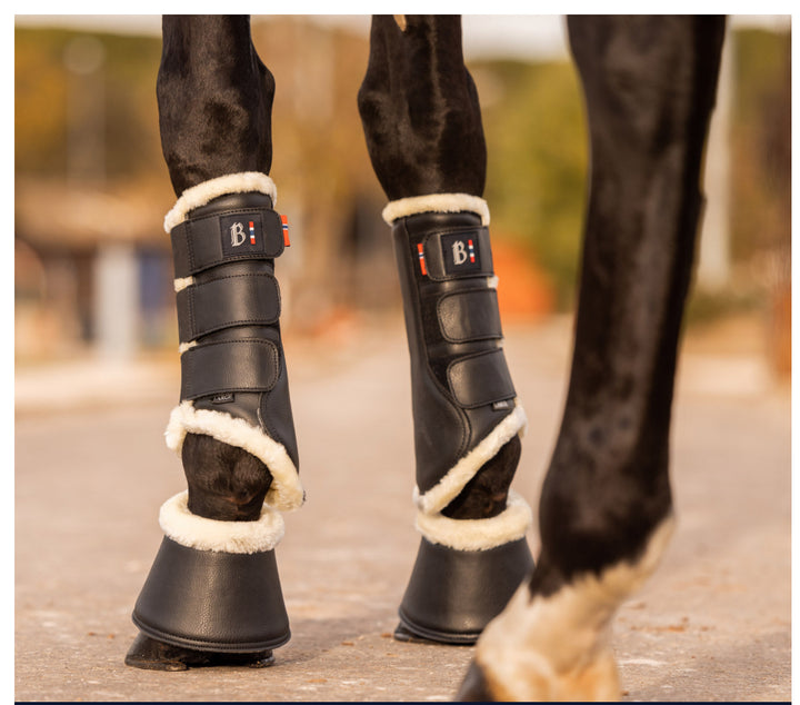 WELLINGTON BRUSHING BOOT BLK L