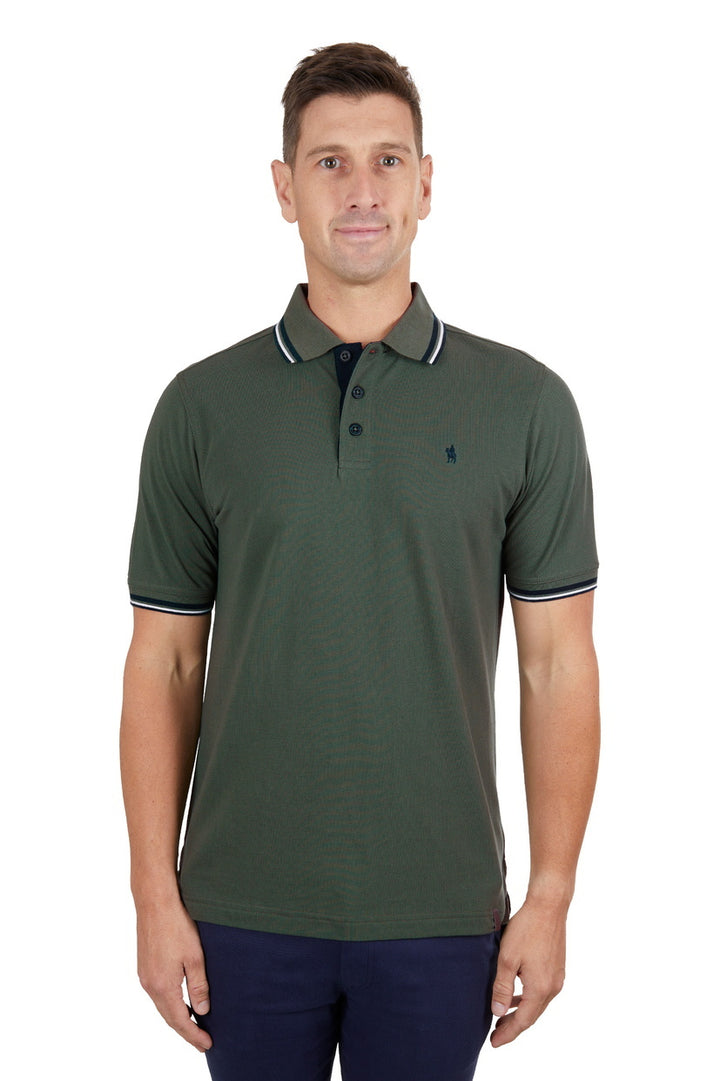 MENS LOGAN TAILORED SS POLO