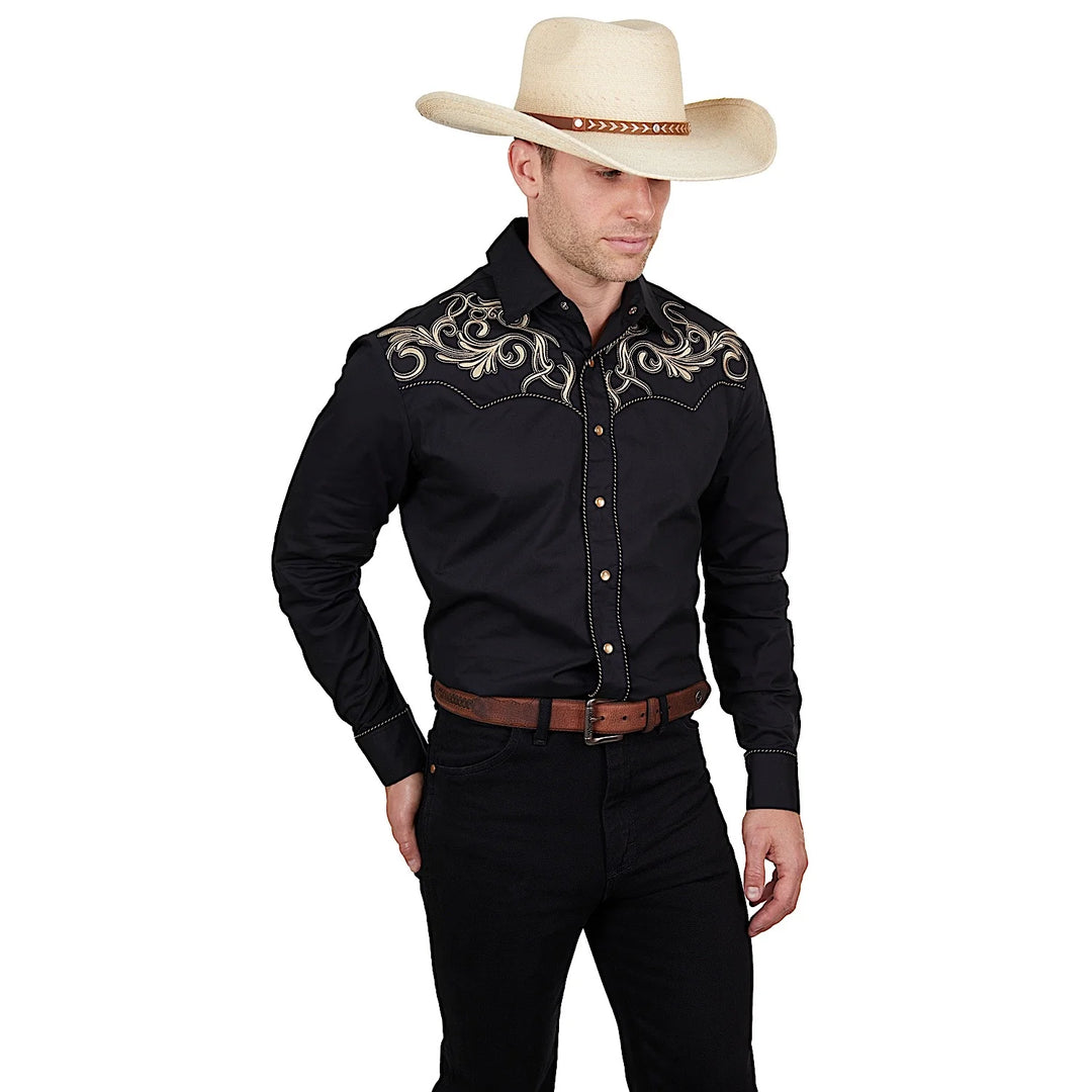 WRANGLER MNS ADAM EMBROIDERED SHIRT