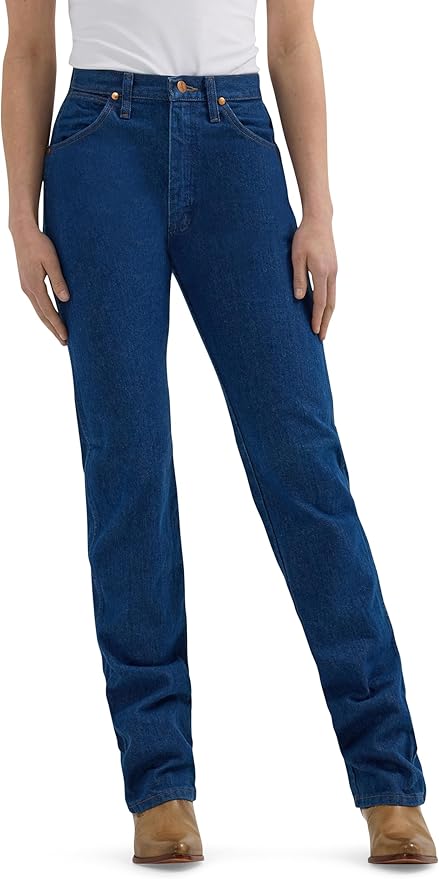 WOMANS WRANGLER COWBOY CUT NATURAL WISE JEANS