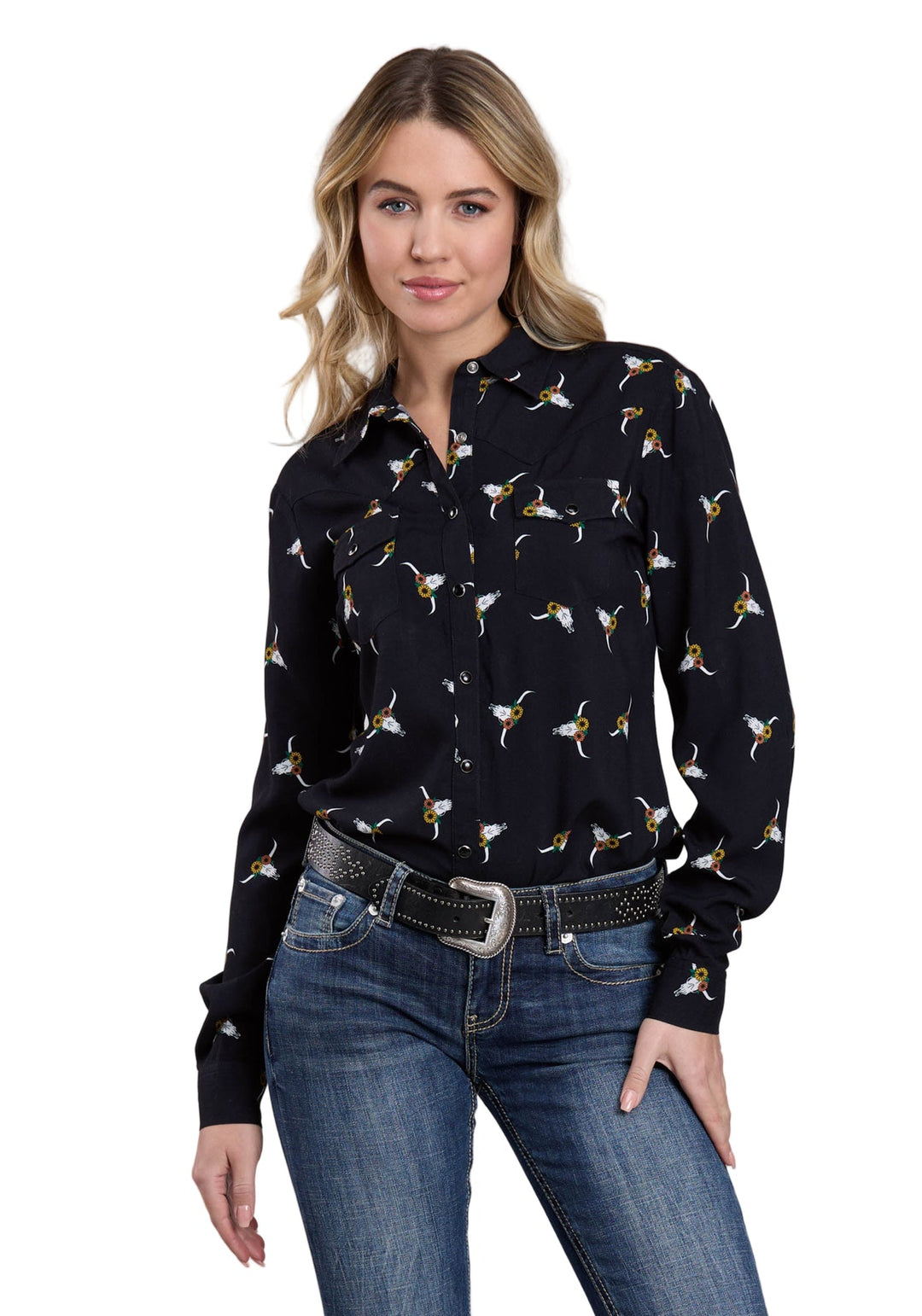 WMNS ROPER FIVE STAR COLLECTION LS SHIRT