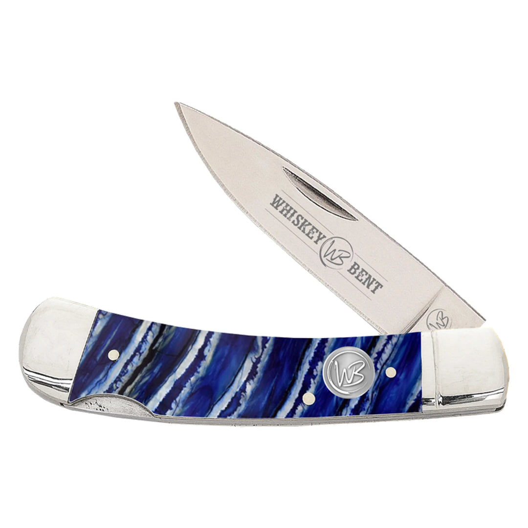 WHISKEY BENT BLUE MOMMOTH KNIFE